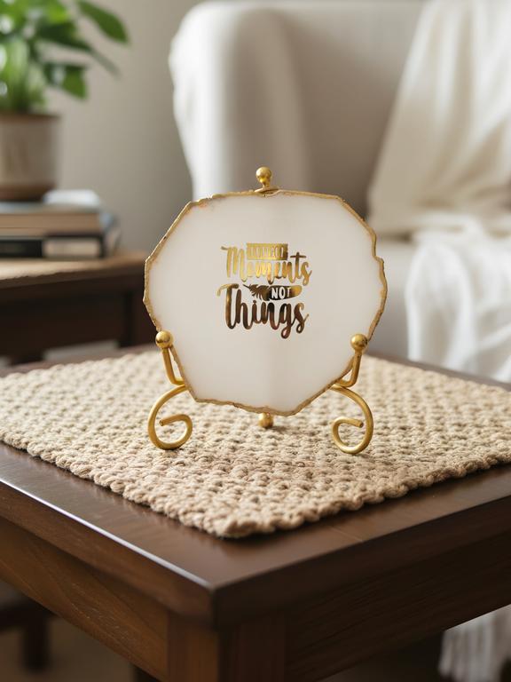 Natural Agate Stone Showpiece | Collect Moments