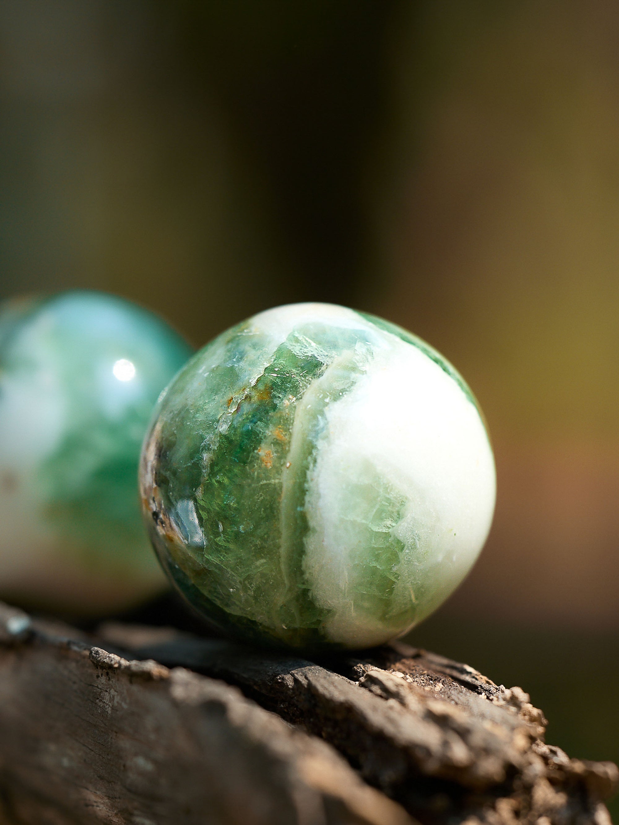 Semi-precious Gemstone - Fluorite Sphere