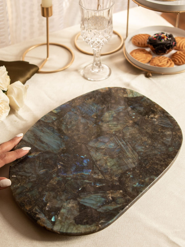 Platter - Blue Fire Labradorite