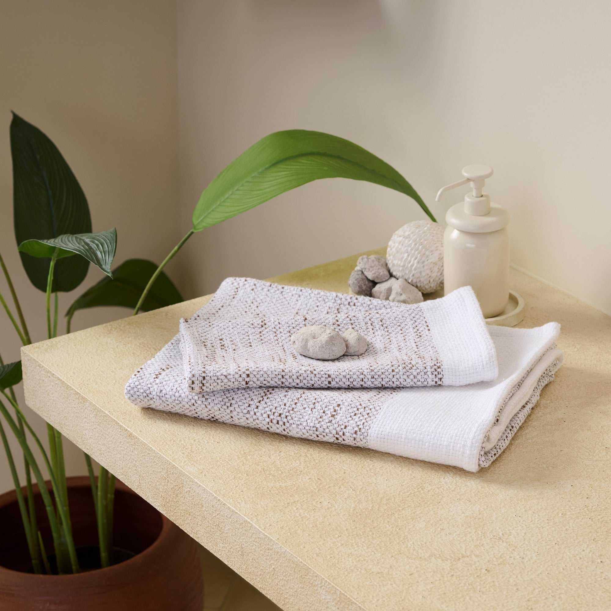 Lattice | Cotton | Slub | Bath Set