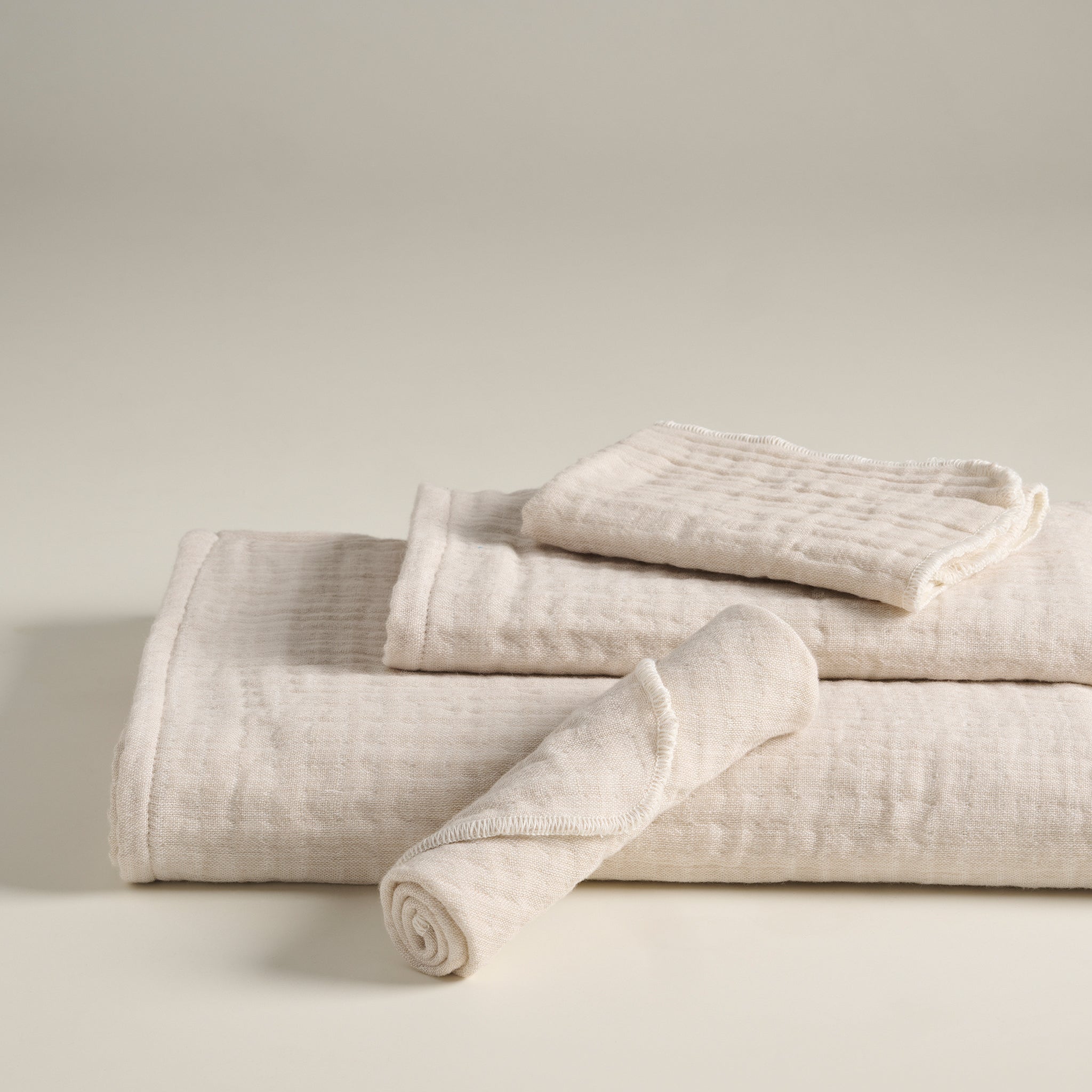 Opal | Cotton | Gauze | Bath Set