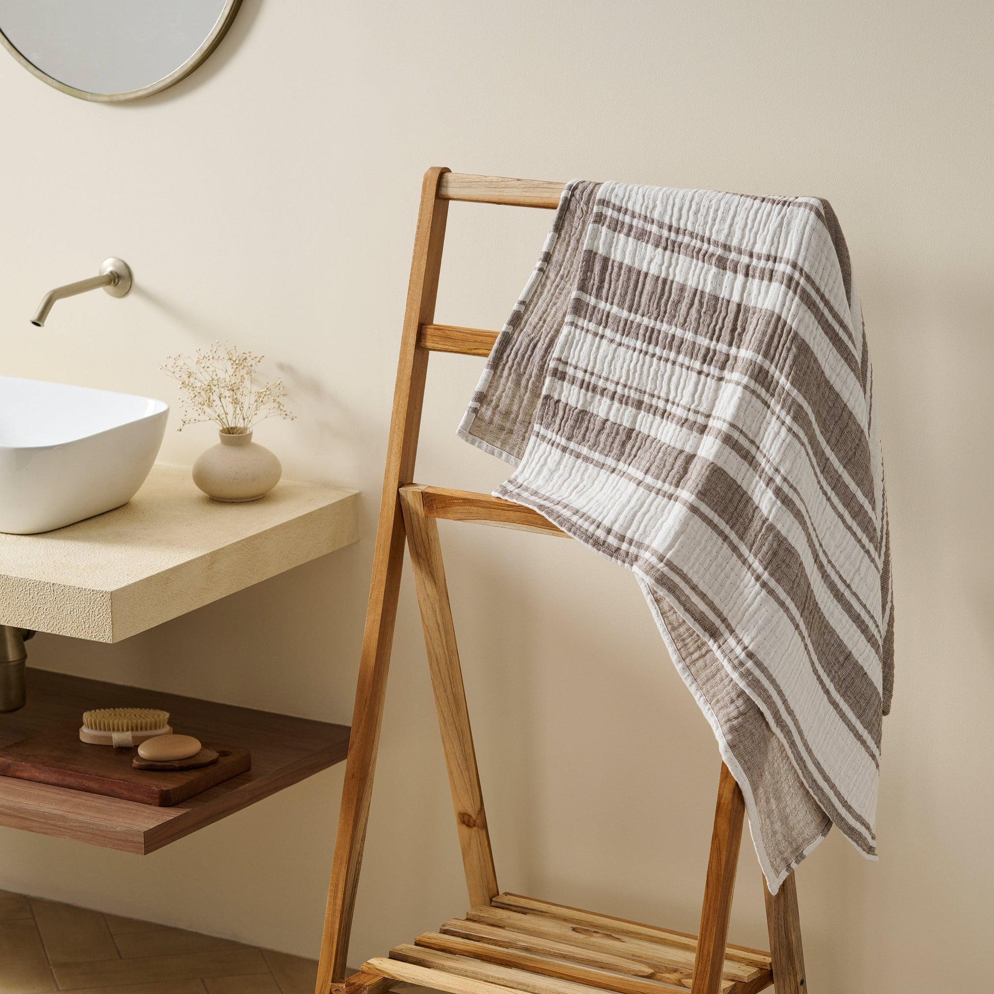 Trace | Cotton | Gauze | Bath Towel