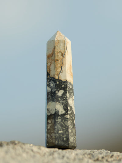Gemstone Tower | Maligano Jasper Obelisk
