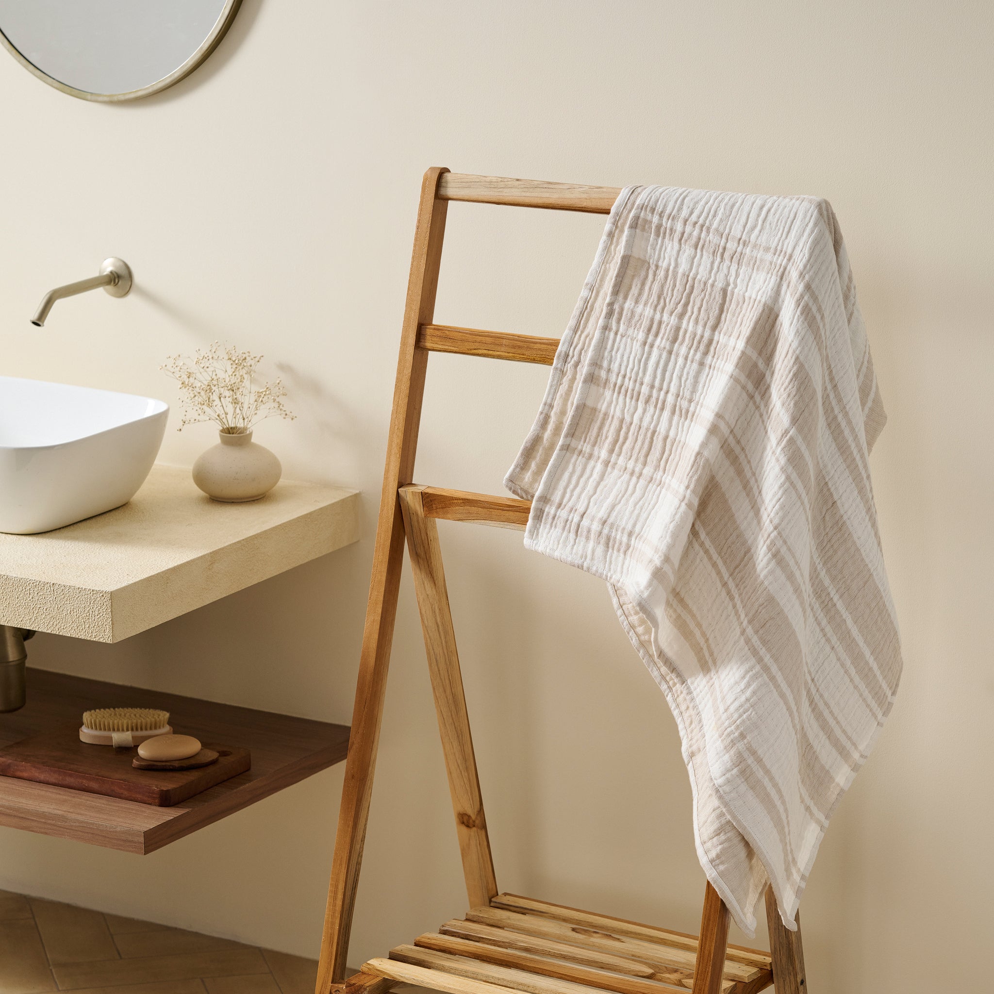 Trace | Cotton | Gauze | Bath Towel