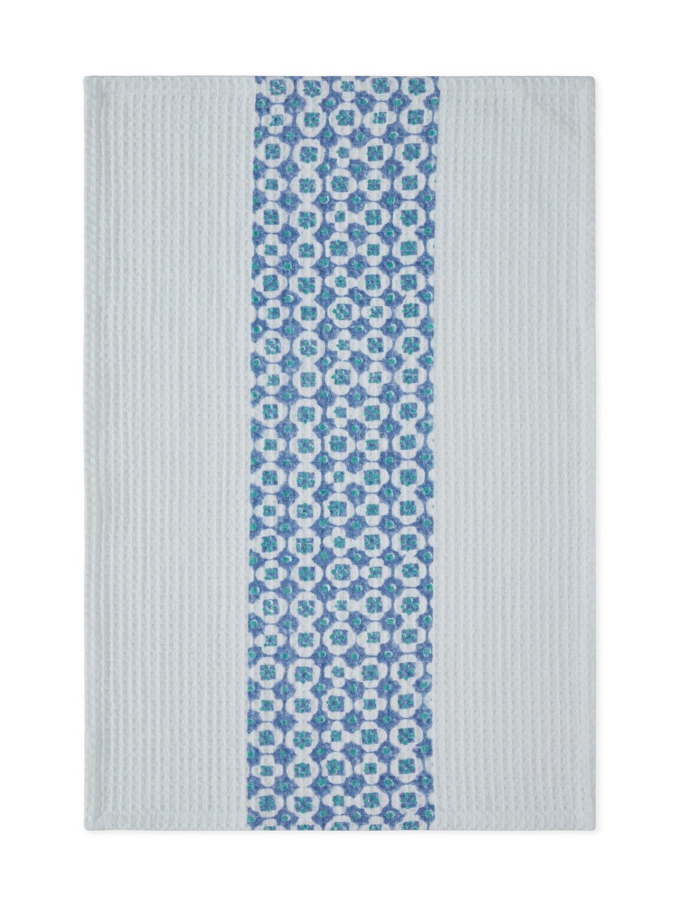 Checkmate Blue Hand Towel | Set Of 2