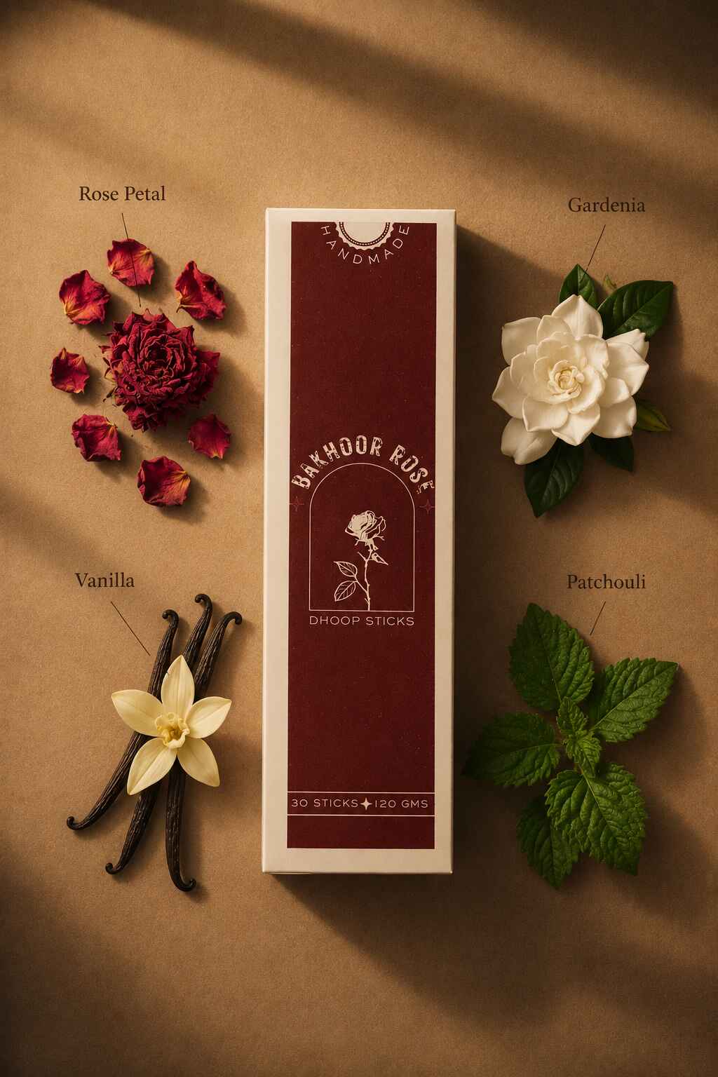 Bakhoor Rose  Dhoop Sticks