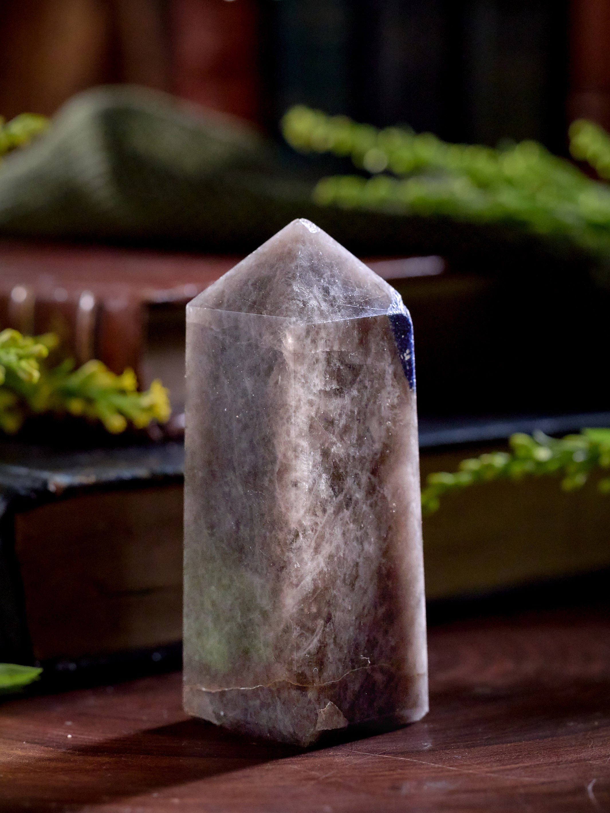 Semi-precious Stone - Smoky Quartz Tower (Dark) - Product Image 