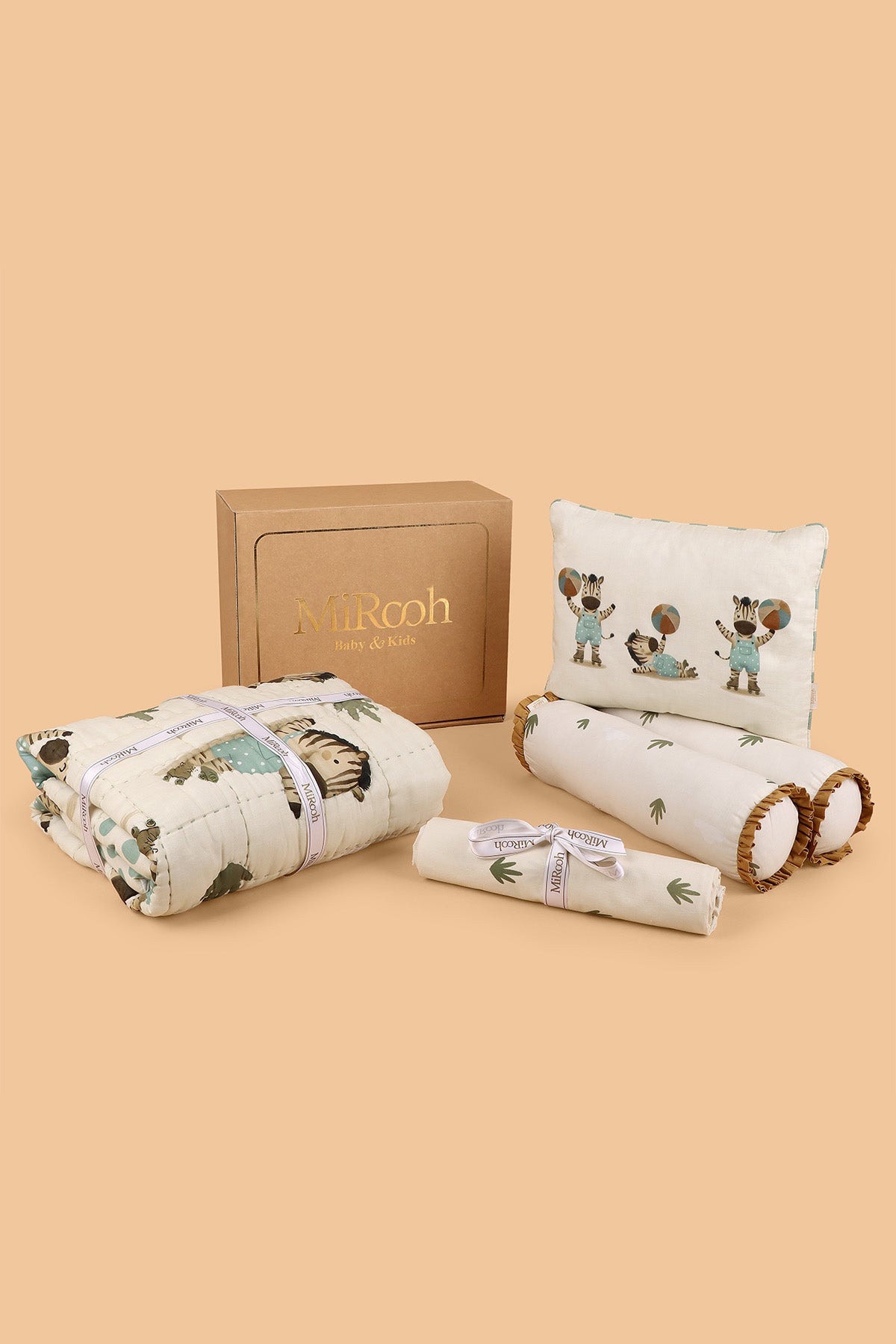 ZIG-ZAG ADVENTURES COT BEDDING SET