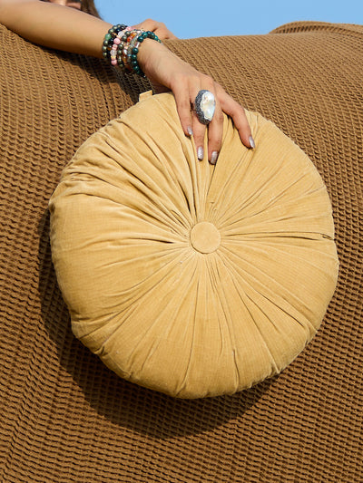 Cuddle Sand Round Cushion