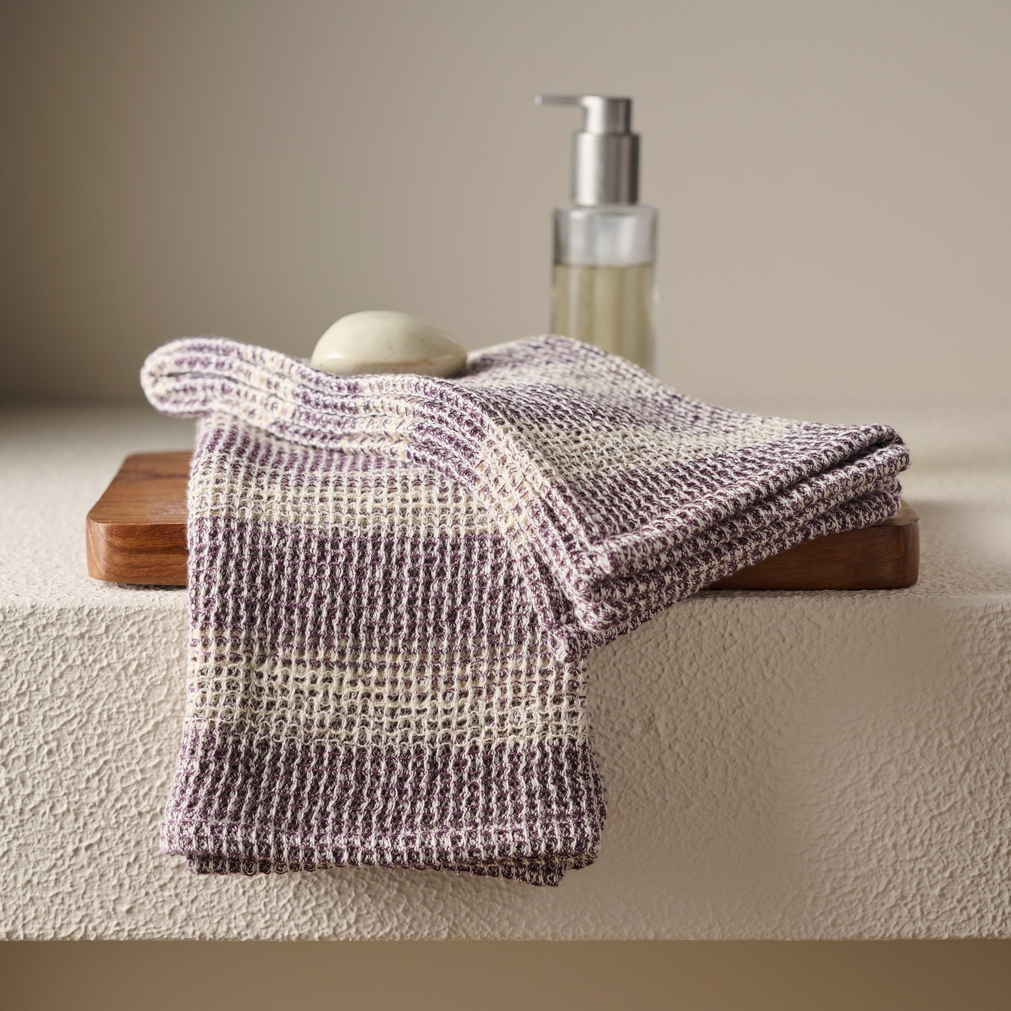 Aura | Cotton | Waffle Space Dyed | Hand Towel