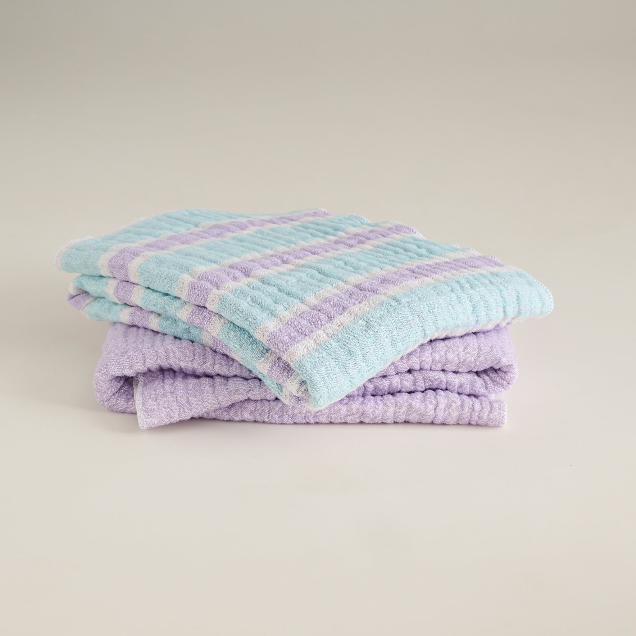 Candy Cane | Cotton Gauze | Bath Set