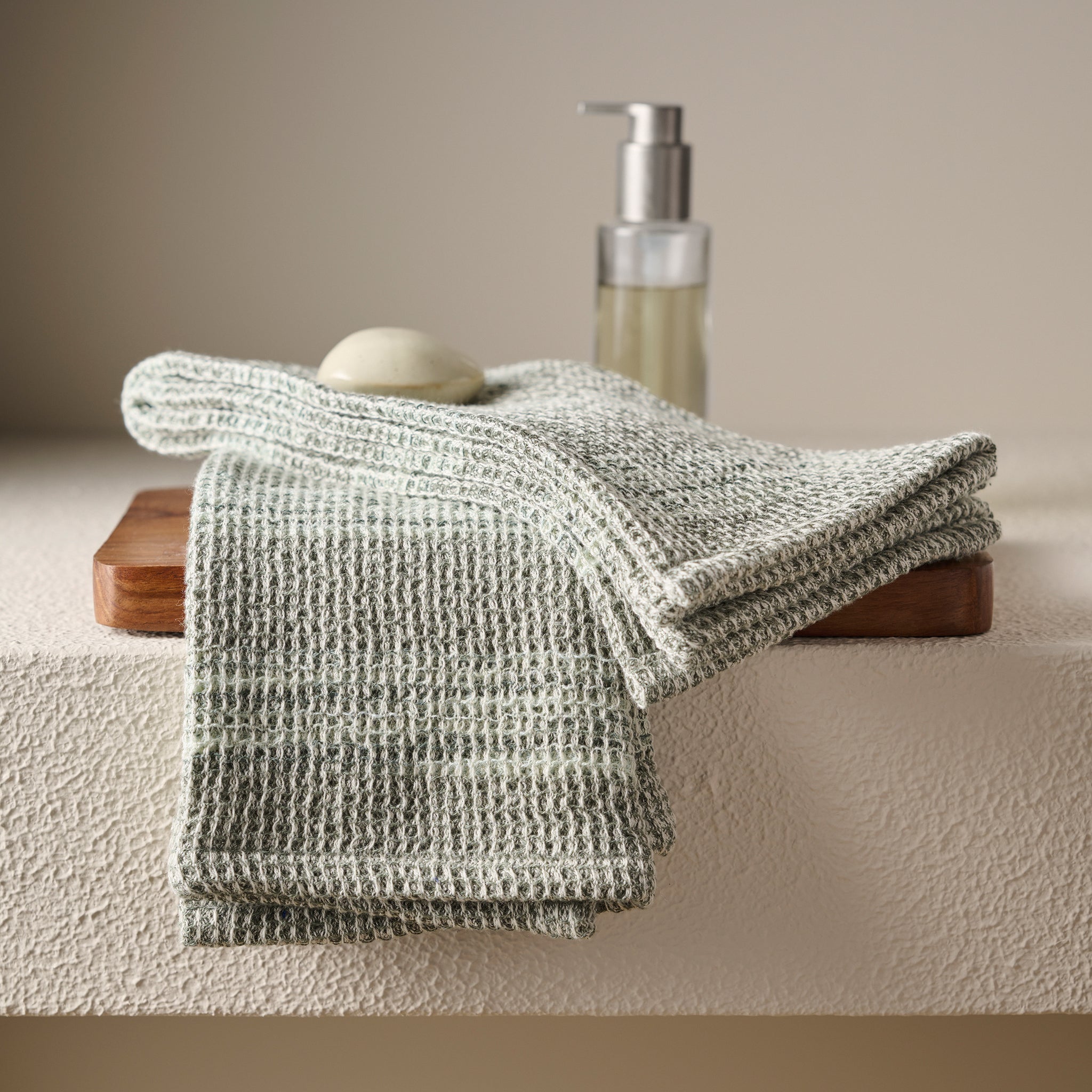 Aura | Cotton | Waffle Space Dyed | Hand Towel