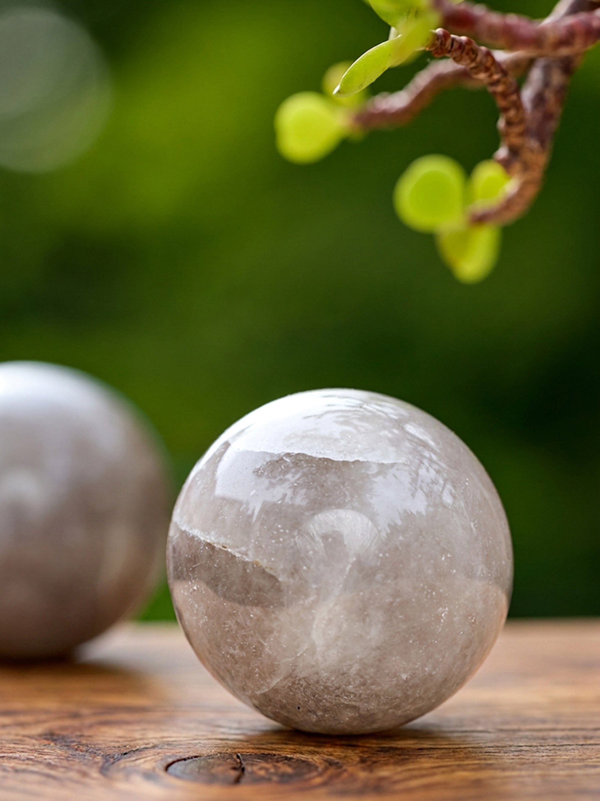 Semi-precious Stone - Smoky Quartz Sphere