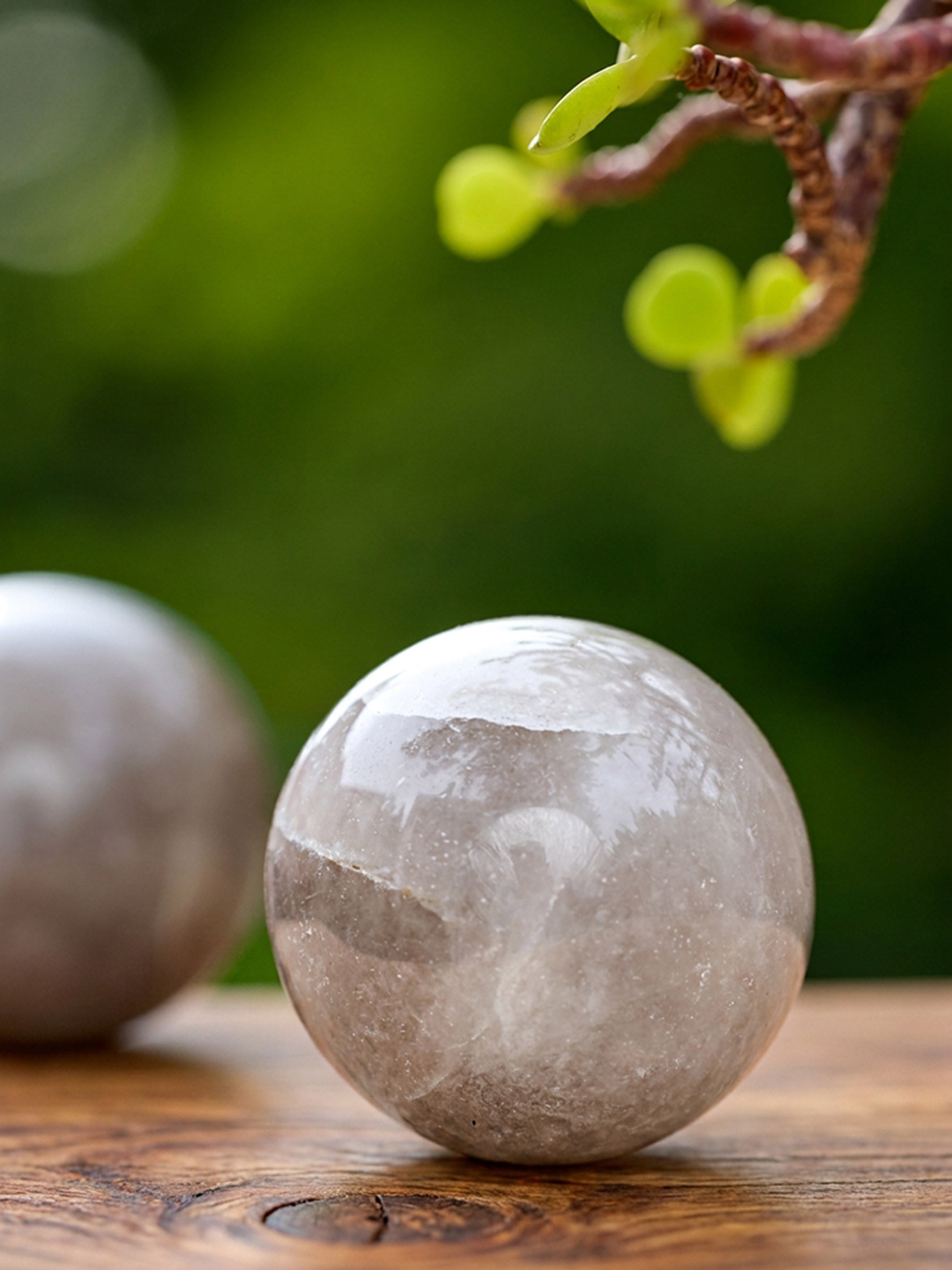 Semi-precious Stone - Smoky Quartz Sphere - Product Image 