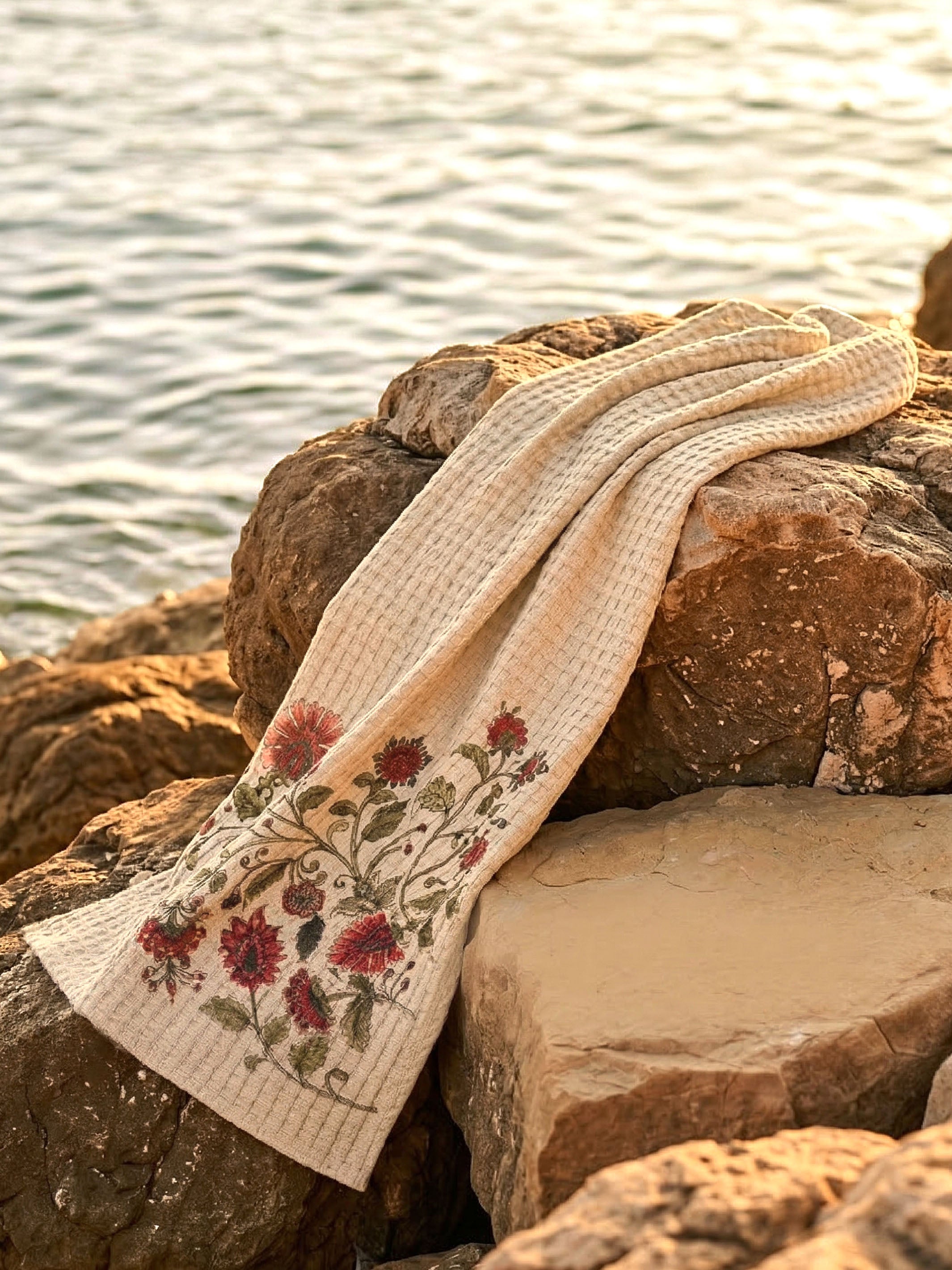 KSHUPA | Cotton Bamboo | Waffle | Bath Towel - Product Image 