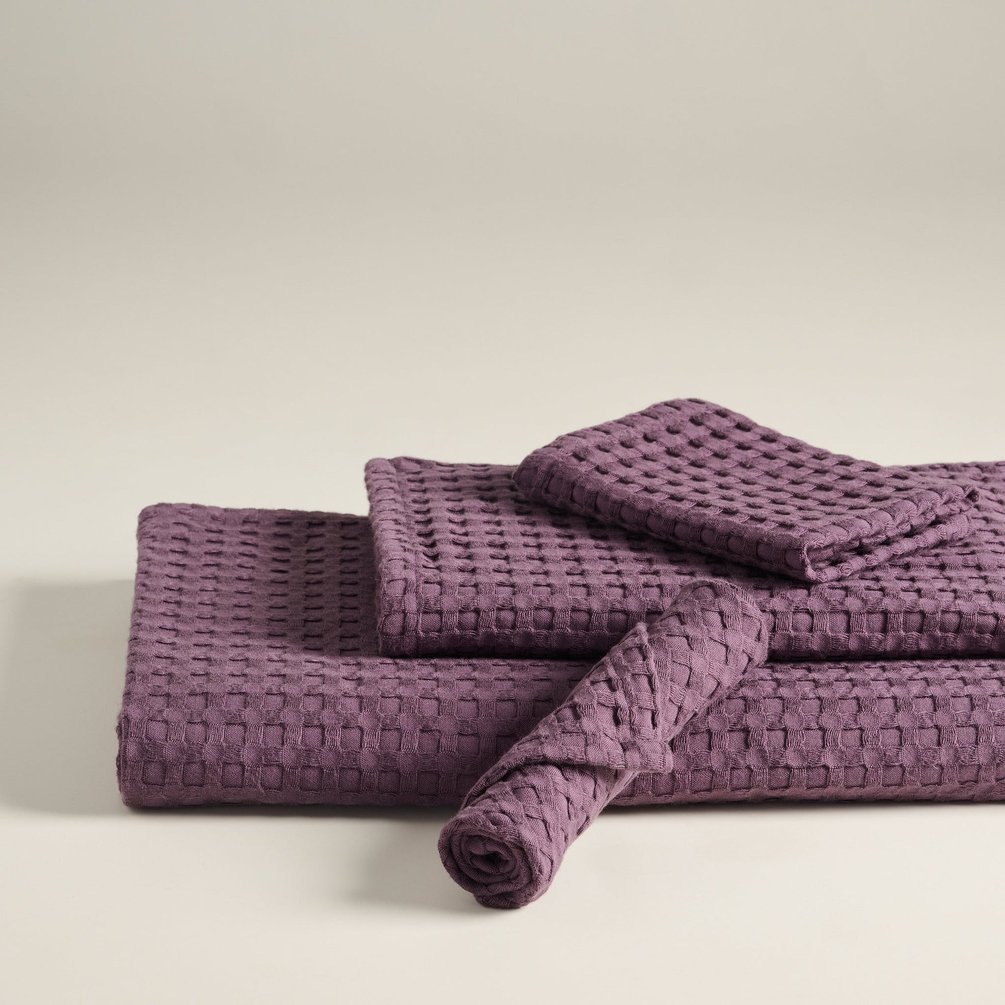 Mosaic | Cotton Bamboo | Waffle | Bath Set