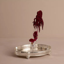 Victorian Curve Tray Medium Silver