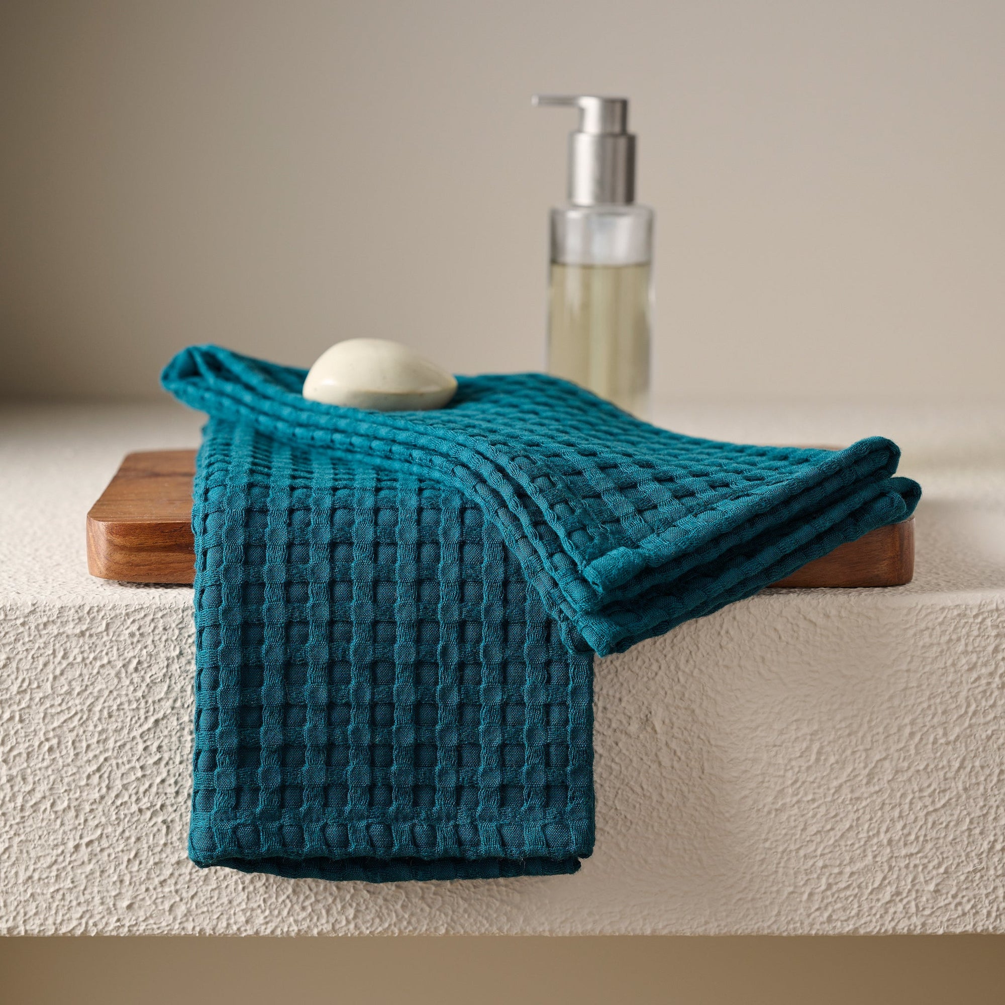 Mosaic | Cotton Bamboo | Waffle | Hand Towel