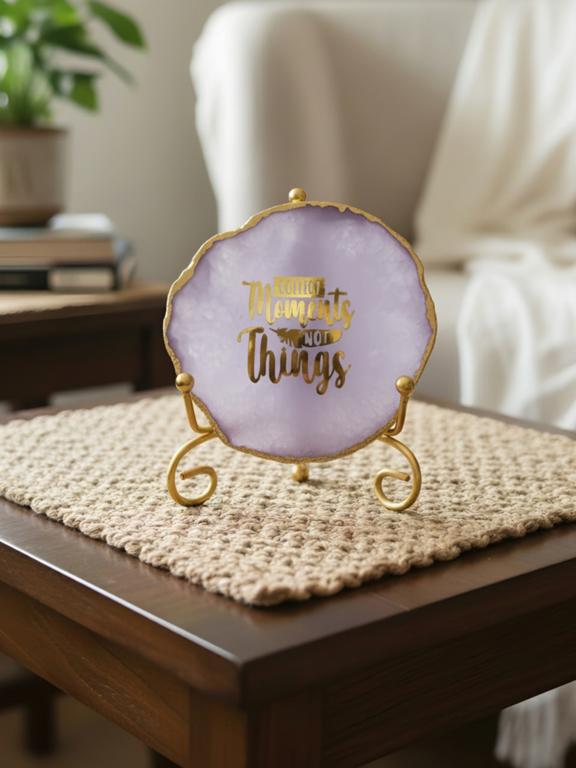 Natural Agate Stone Showpiece | Collect Moments