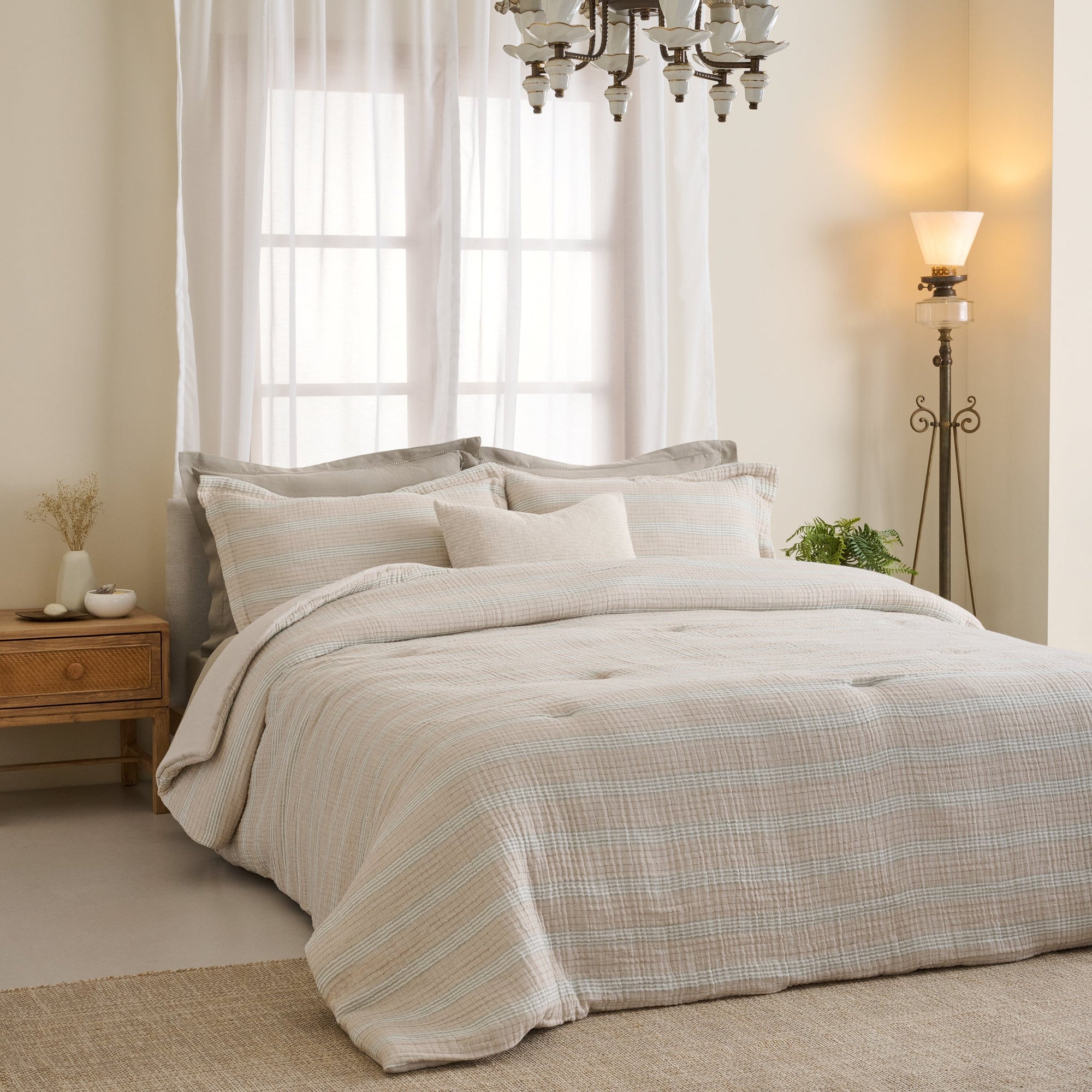 Louver | Cotton Bamboo | Gauze | Comforter