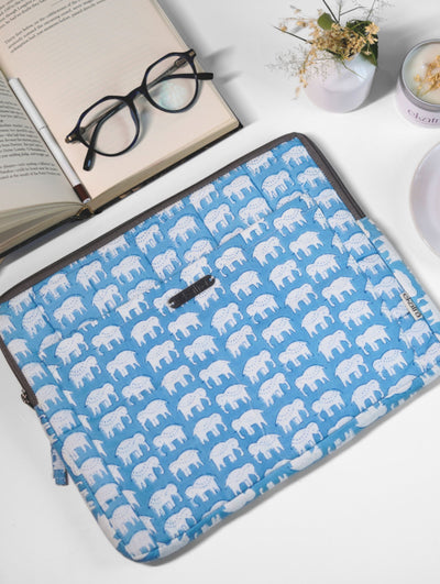 Laptop Sleeve Elephant Prints