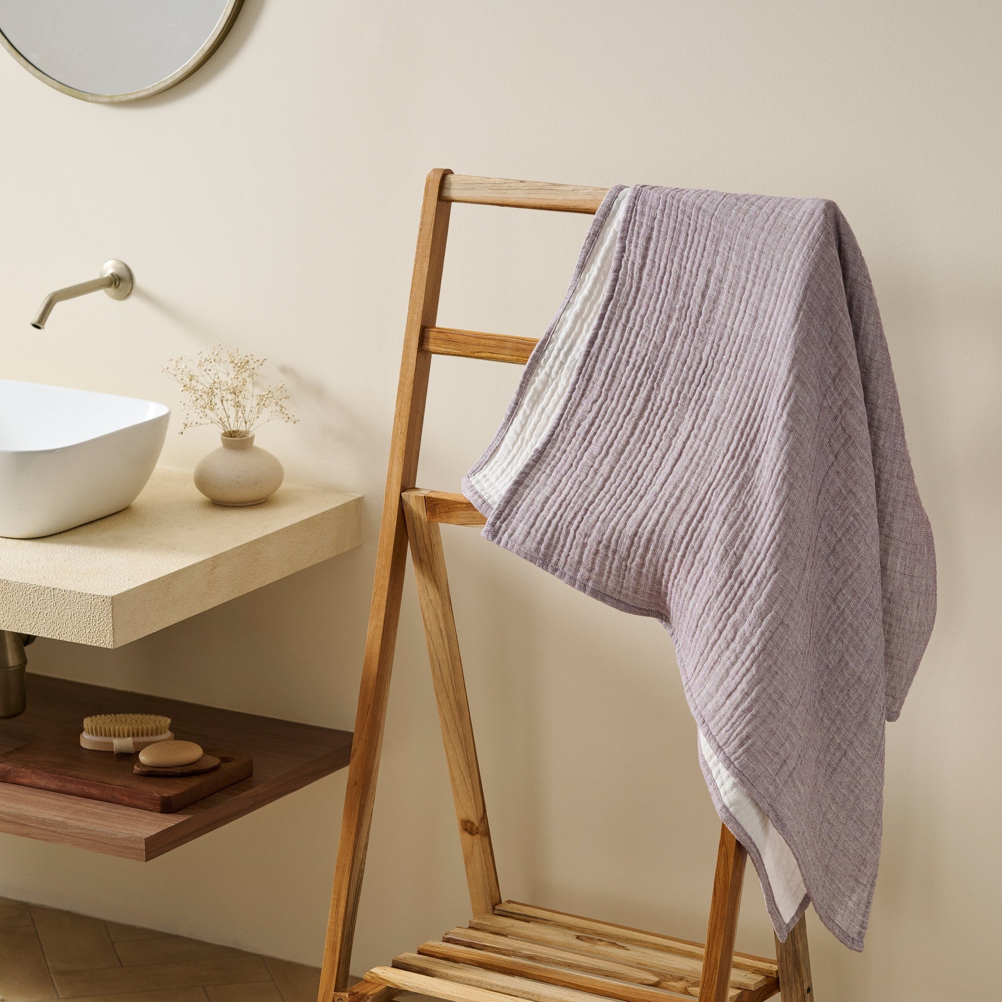 Opal | Cotton | Gauze | Bath Towel
