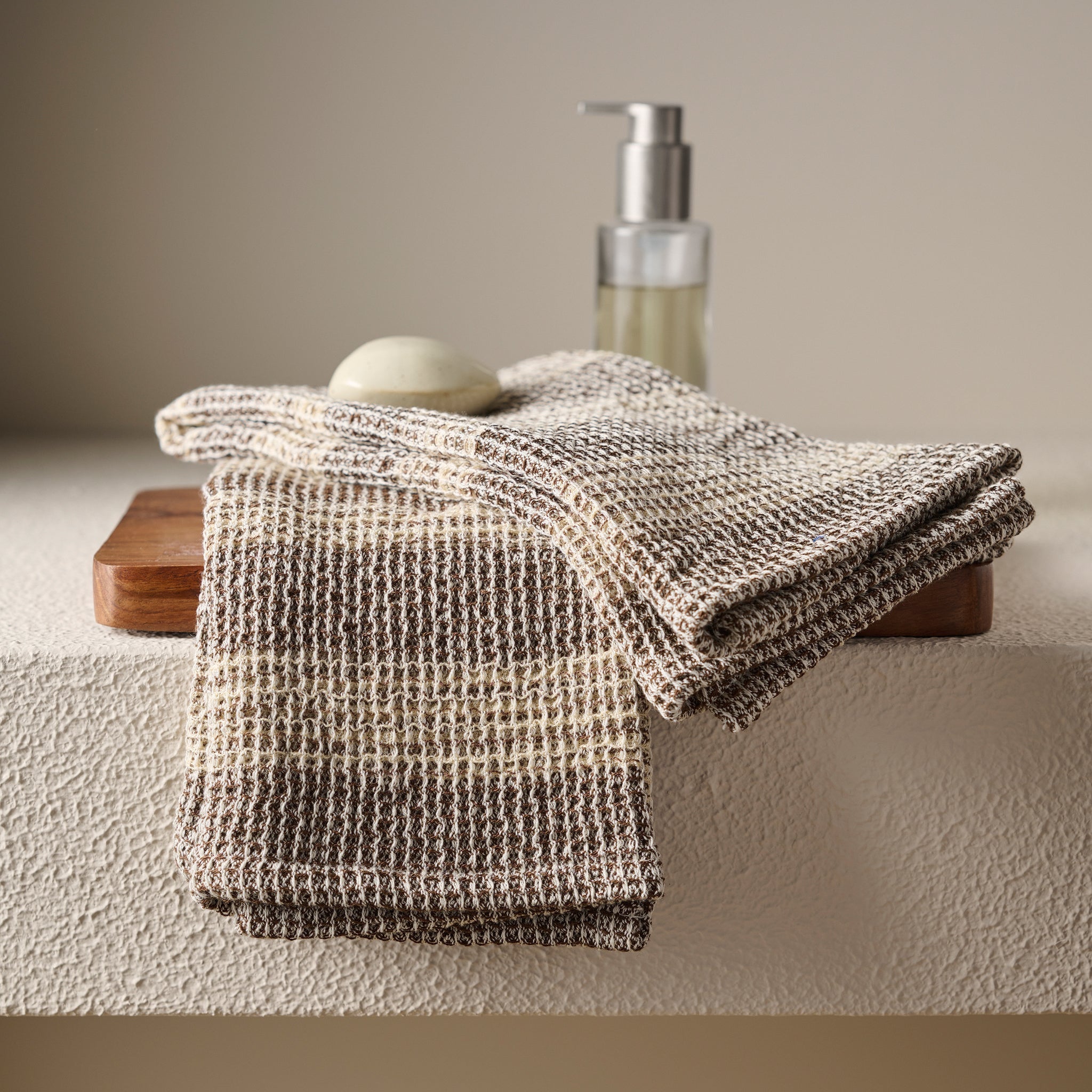 Aura | Cotton | Waffle Space Dyed | Hand Towel