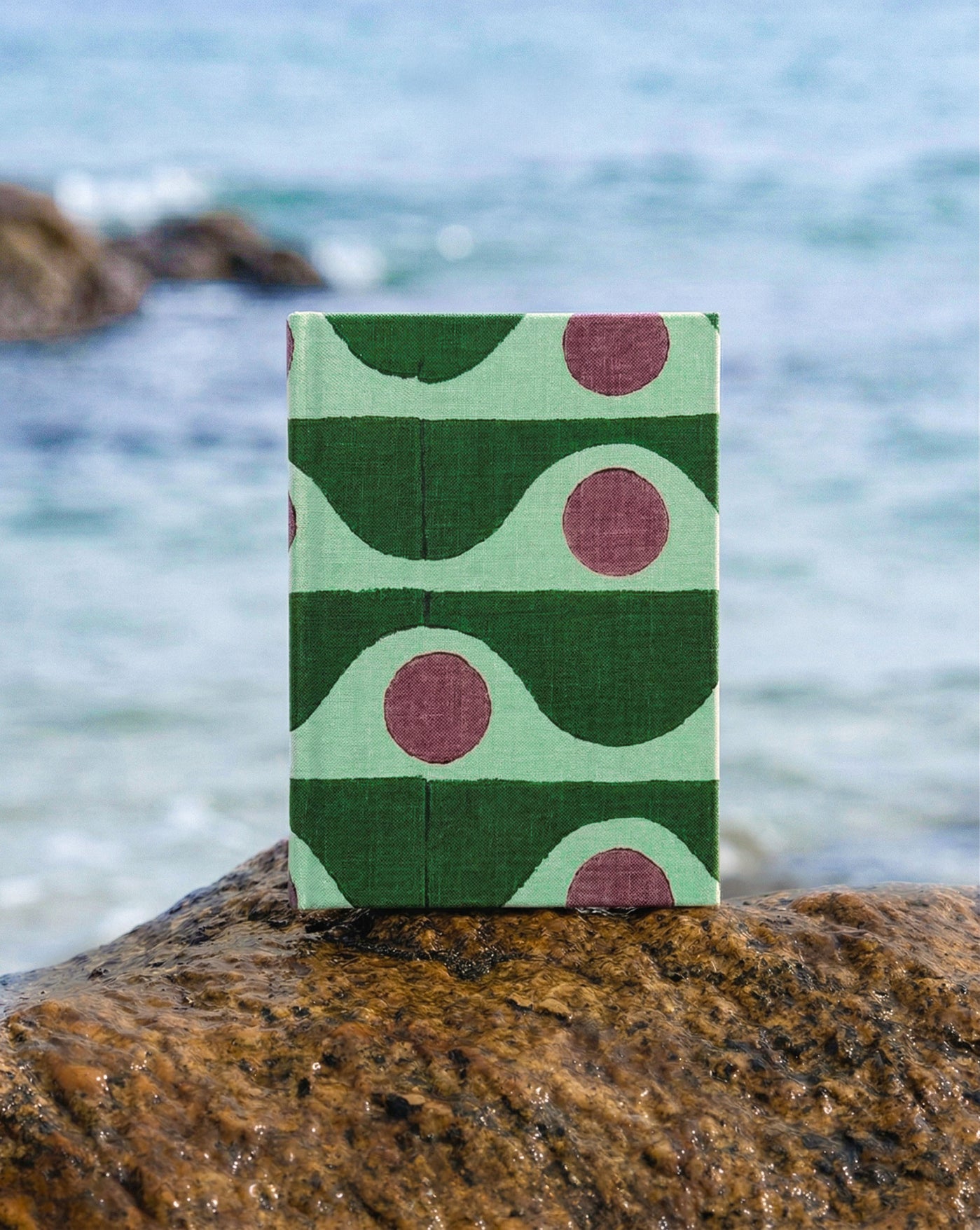 Handcrafted Sustainable A5 Diary Journal Notebook l Handmade Paper l Tide Dot