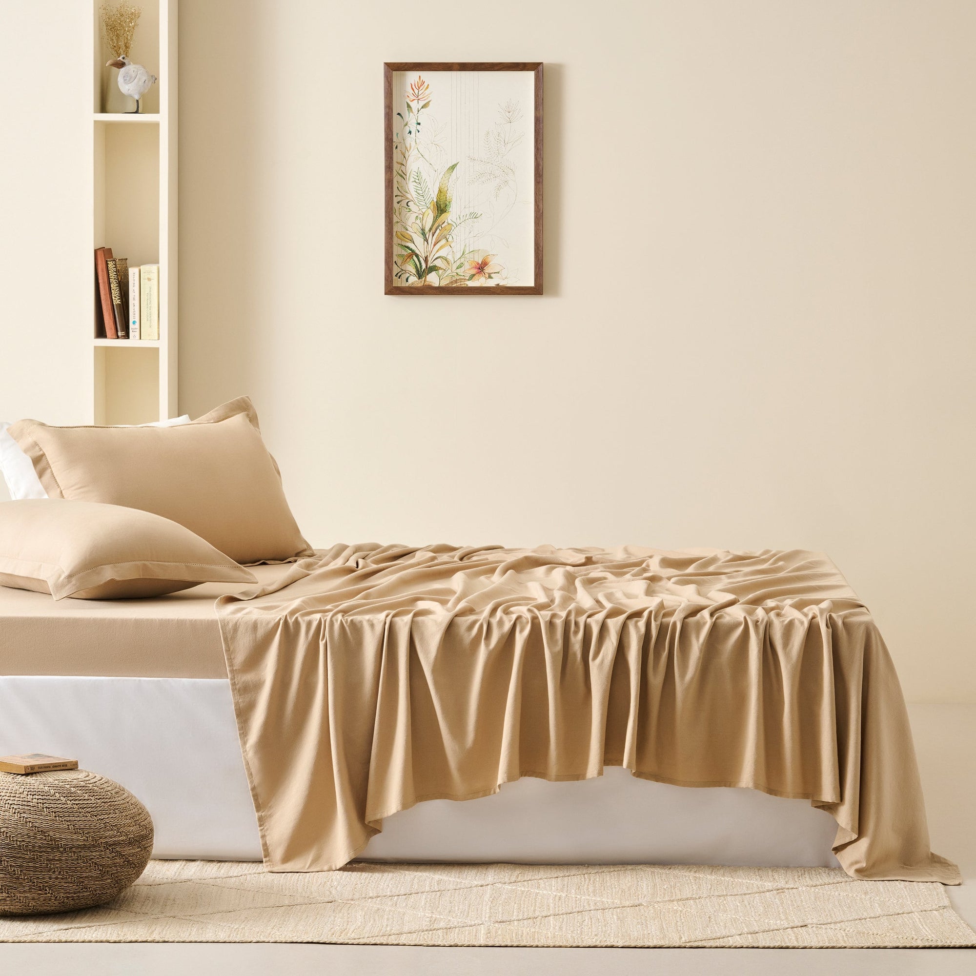Inca Gold | Cotton Bamboo | Chambray | Bedsheet
