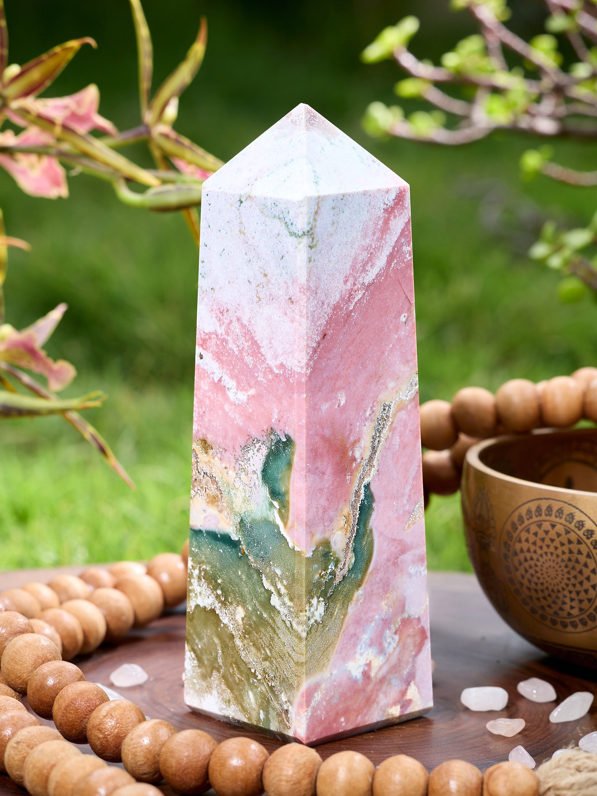 Semi-precious Stone - Agate Tower