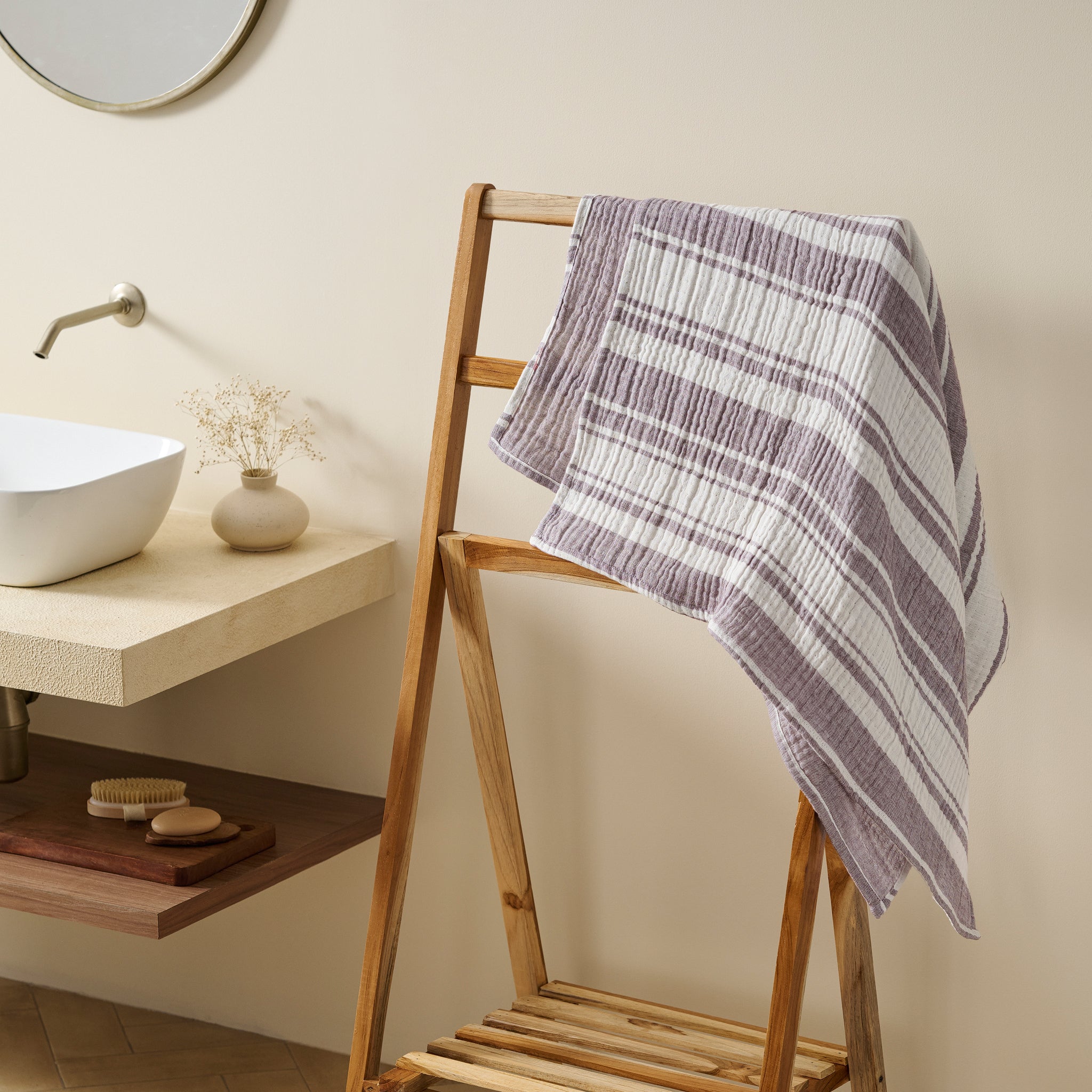 Trace | Cotton | Gauze | Bath Towel - Product Image 