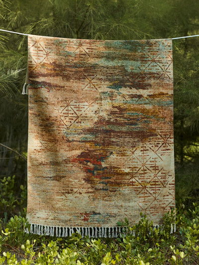 Printed Handloom Rug - Spectrum