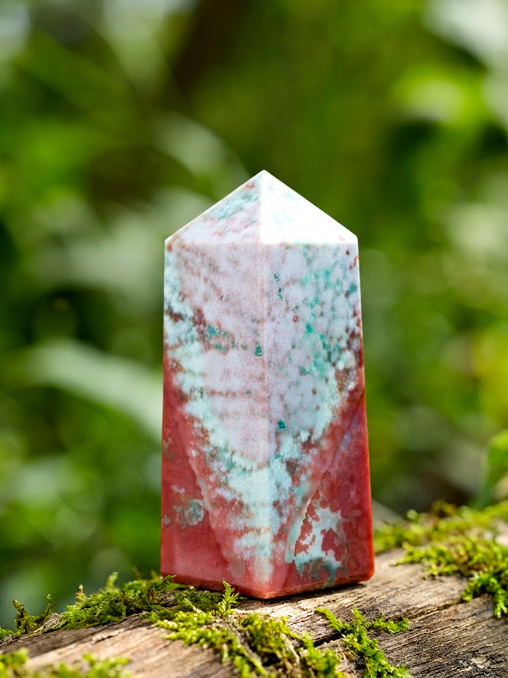 Semi-precious Gemstone - Agate Tower