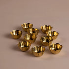 Festive Brass Tiny Urli T-lite Floaters Set of 10