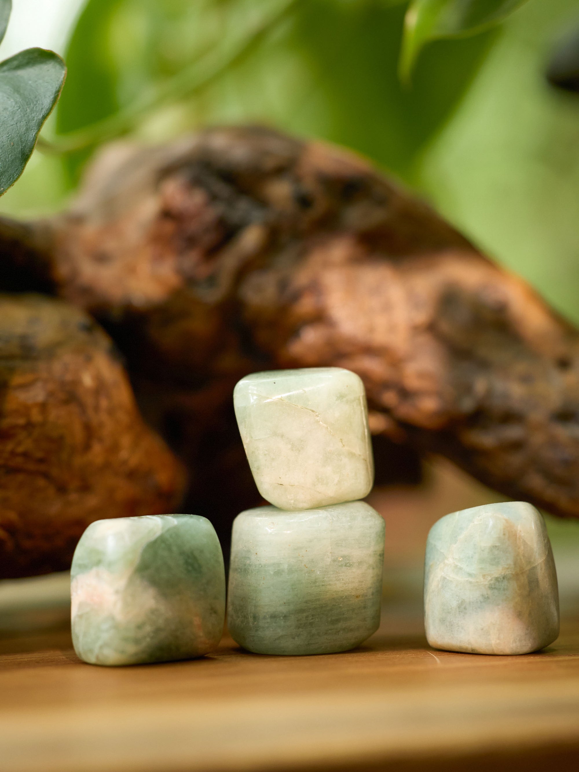 Semi-precious Gemstone - Aquamarine Pebble