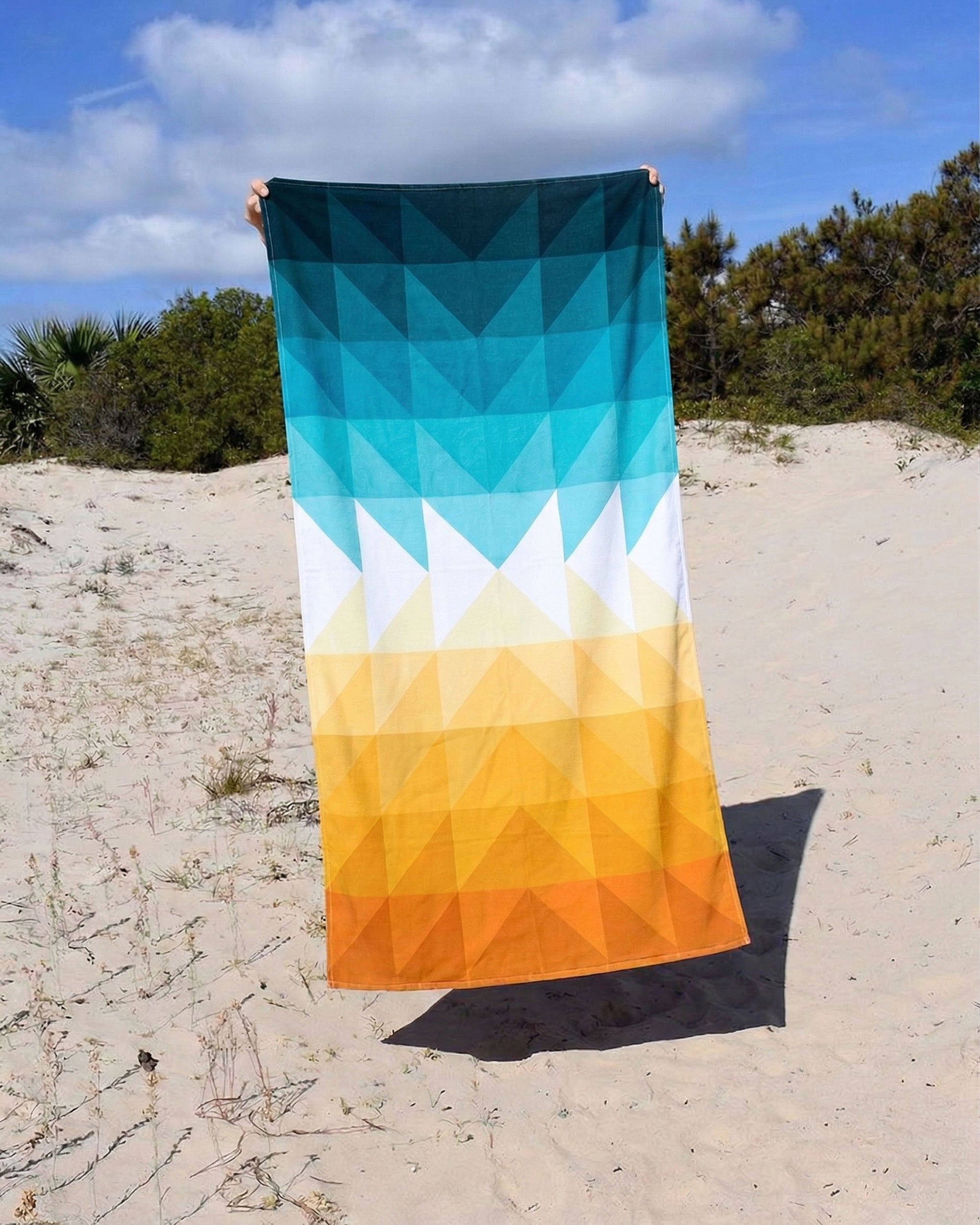 Kaleido Summer Printed Beach Towel