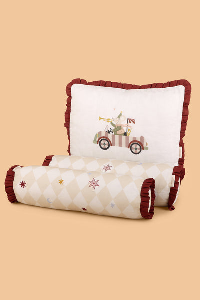 Petite Parade Pillow and Bolster Set