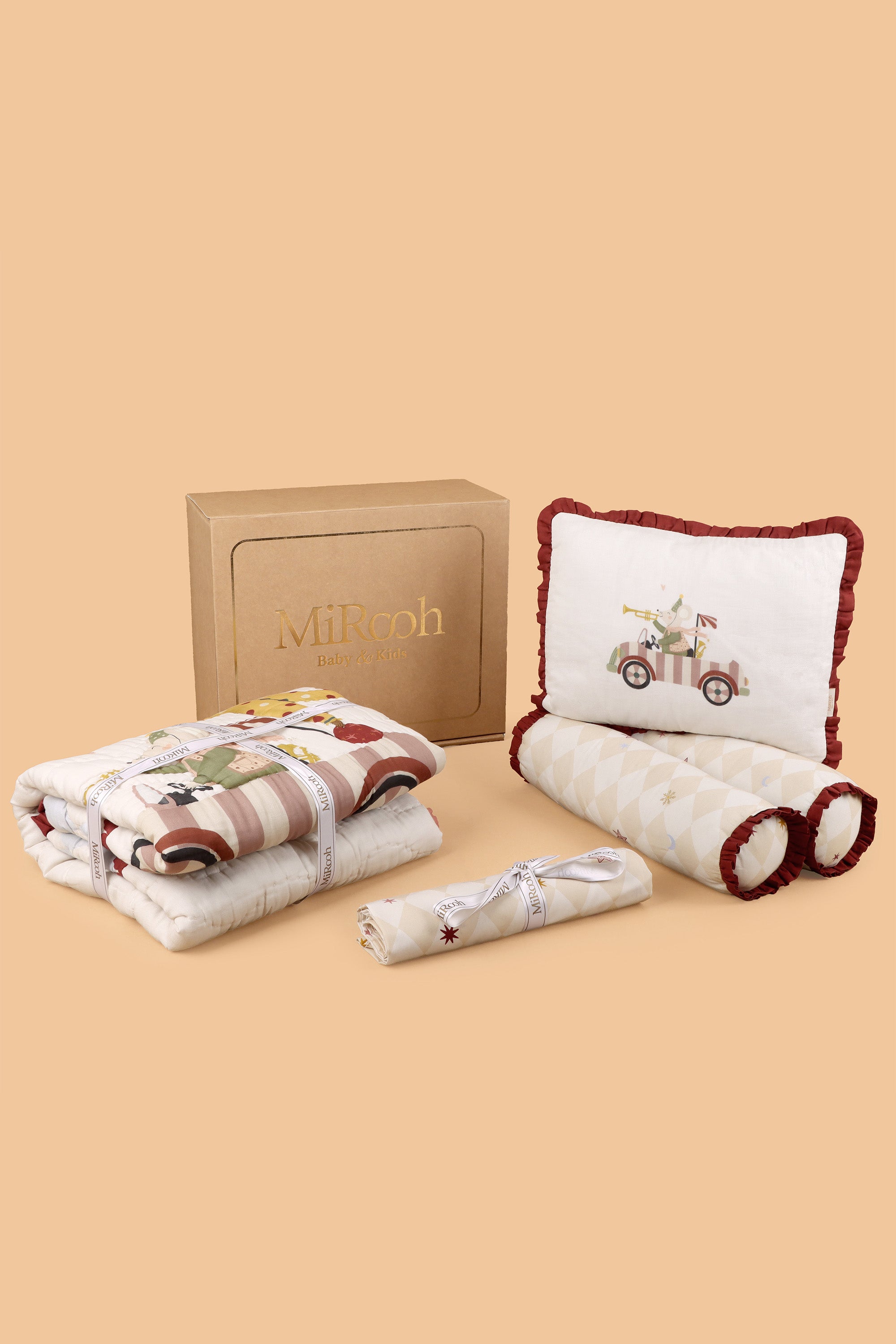 Petite Parade Cot Bedding Set