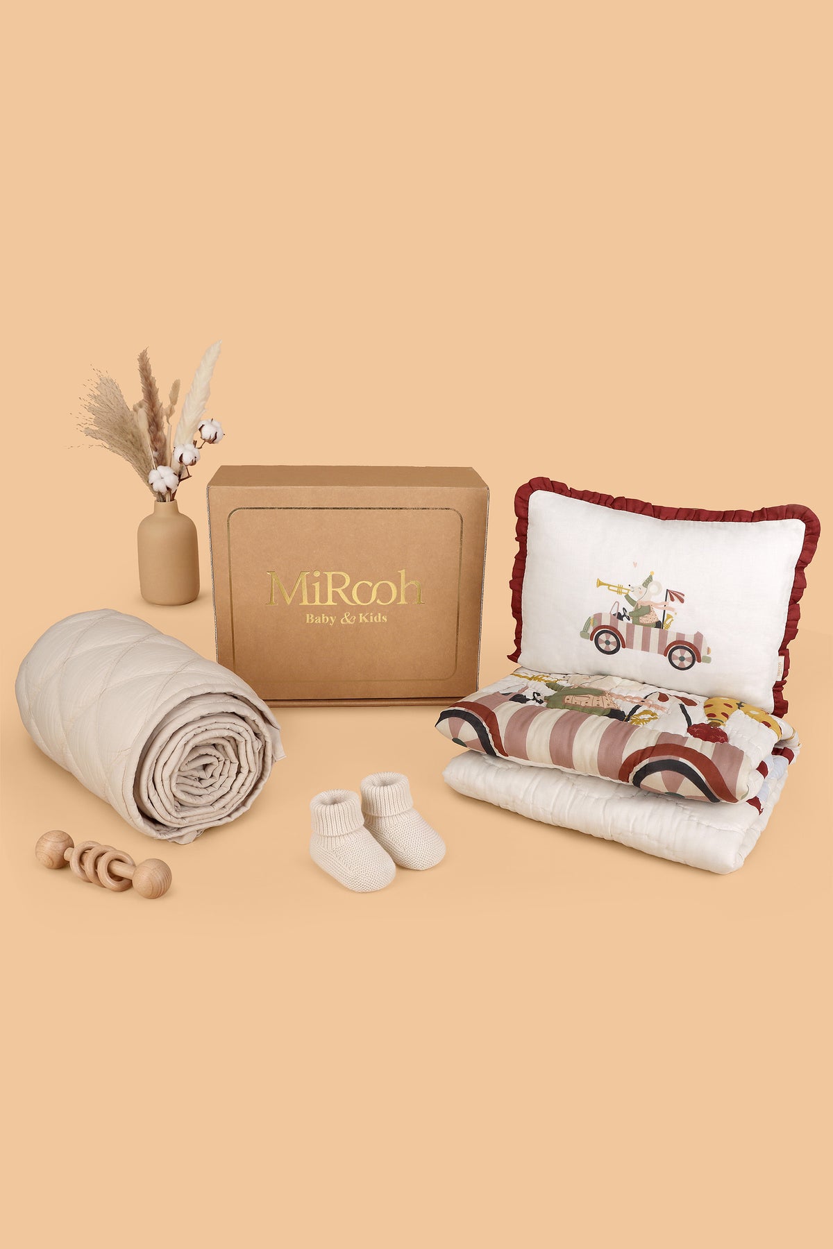 Petite Parade Quilt and Pillow Set with Bumper