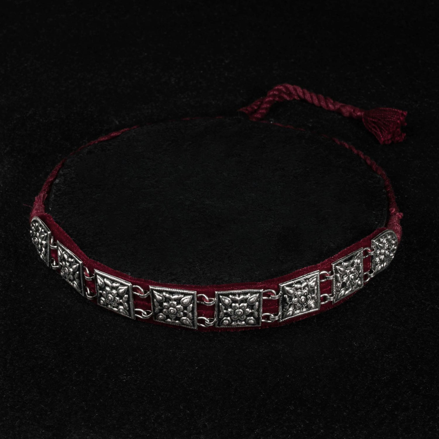 Chaukhandi Silver Guluband