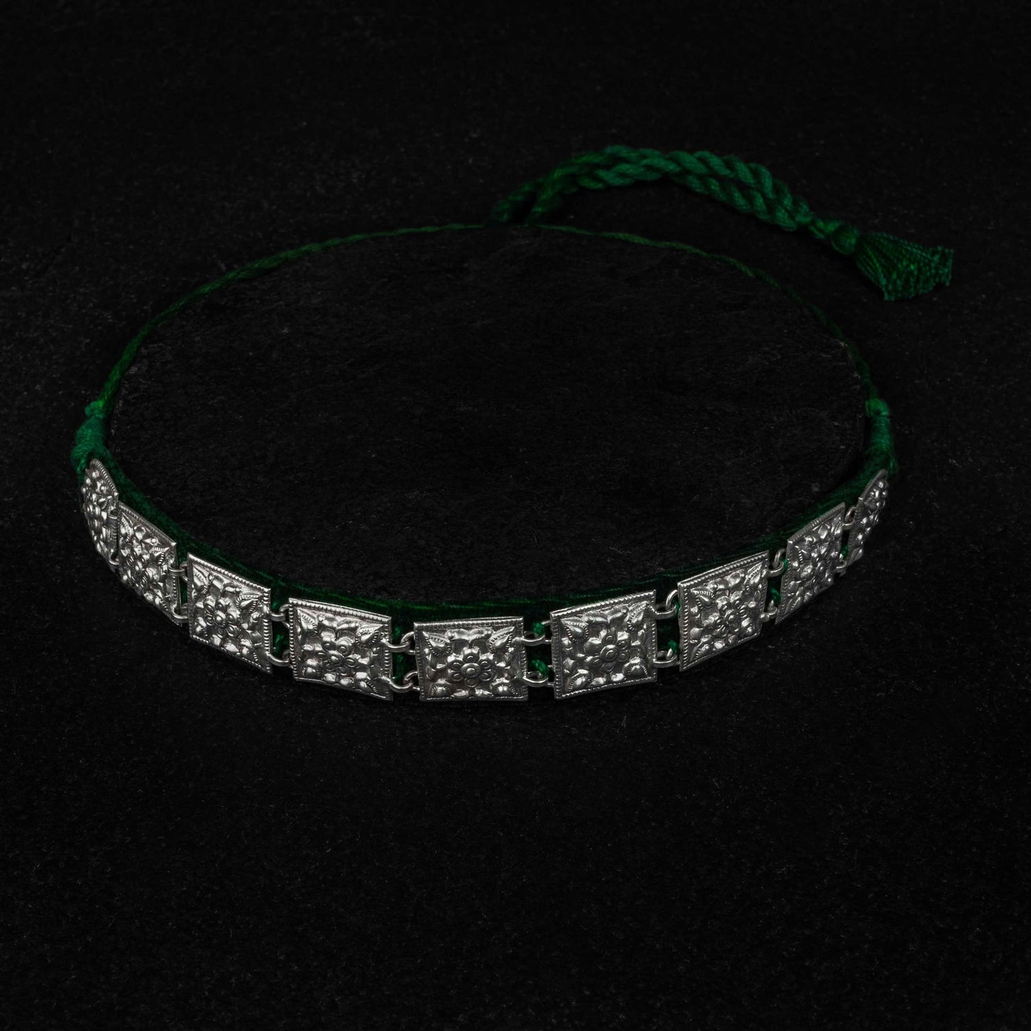 Chaukhandi Silver Guluband