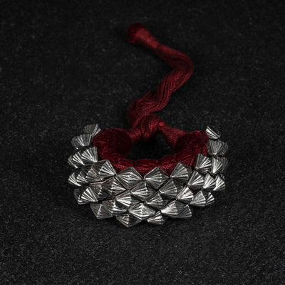 Pine Pahuchi Silver Bracelet