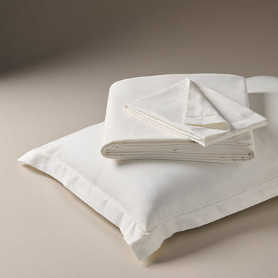 Pearl | Cotton Bamboo | Chambray | Bedsheet