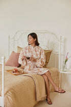 Peony Cascade Blush Dress