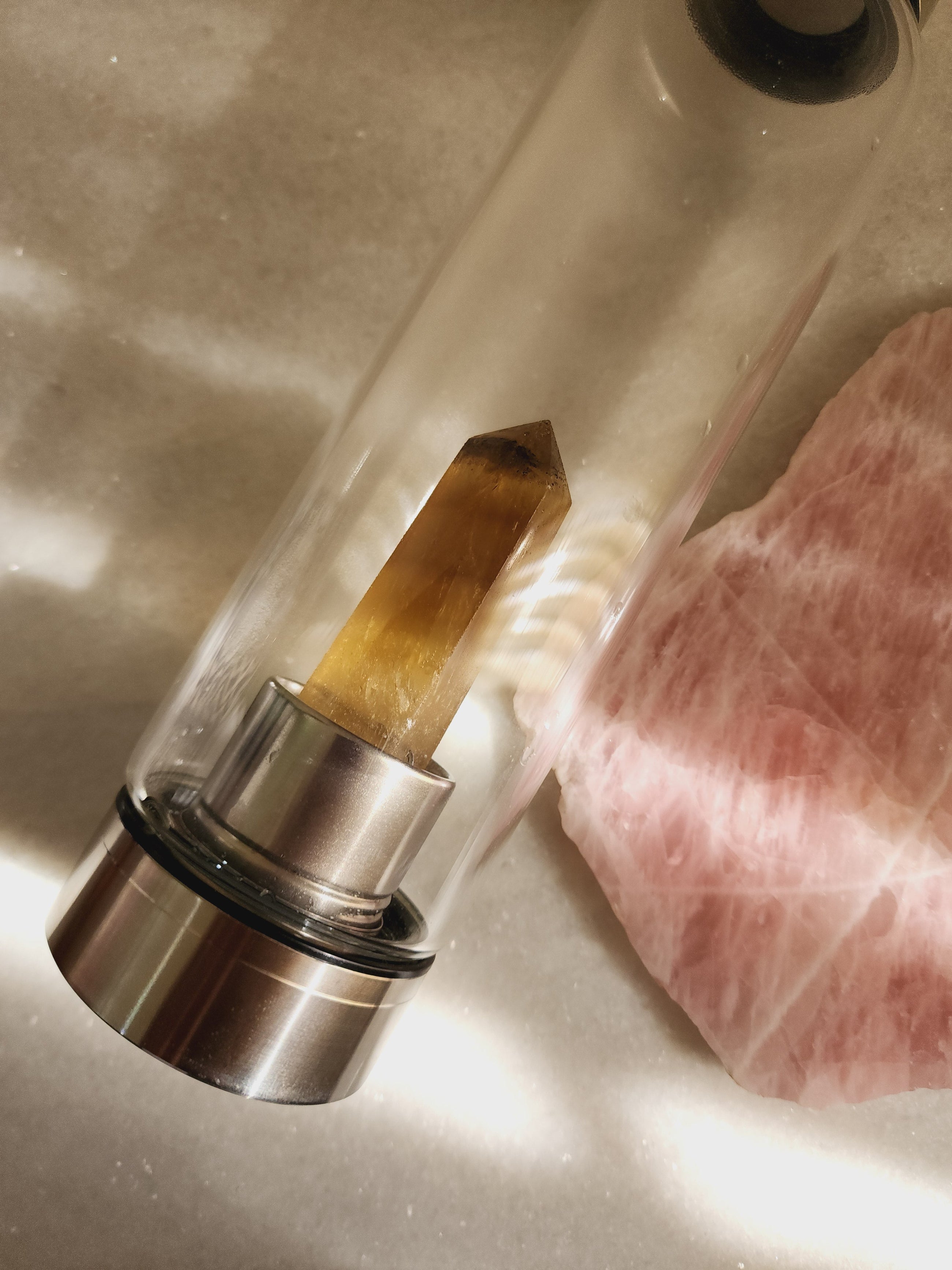 Crystal Bottle - Citrine - Product Image 