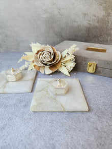 Quartz Hexagonal Kesar Elaichi Set