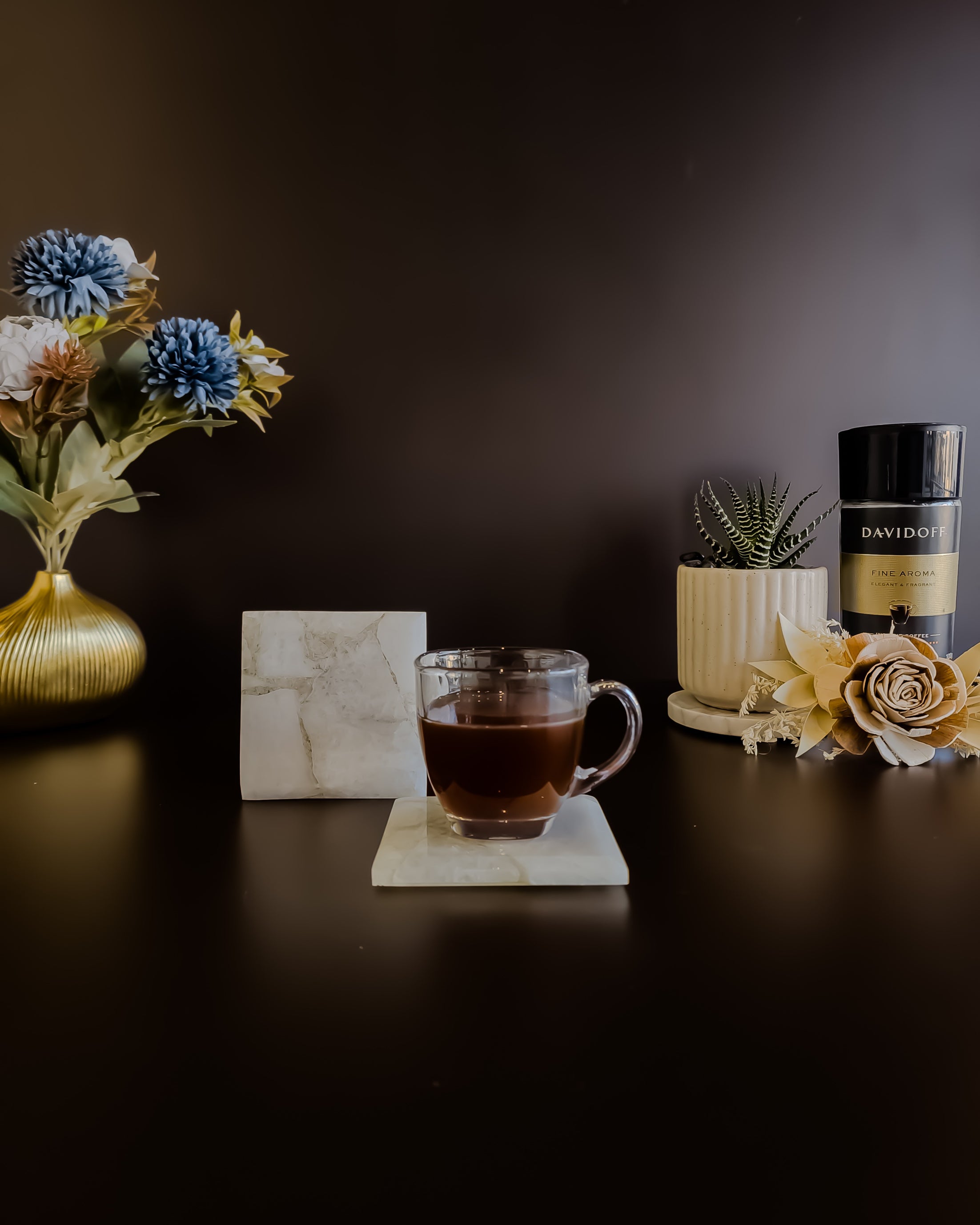 Quartz Coaster - Square ( Set Of 2 )