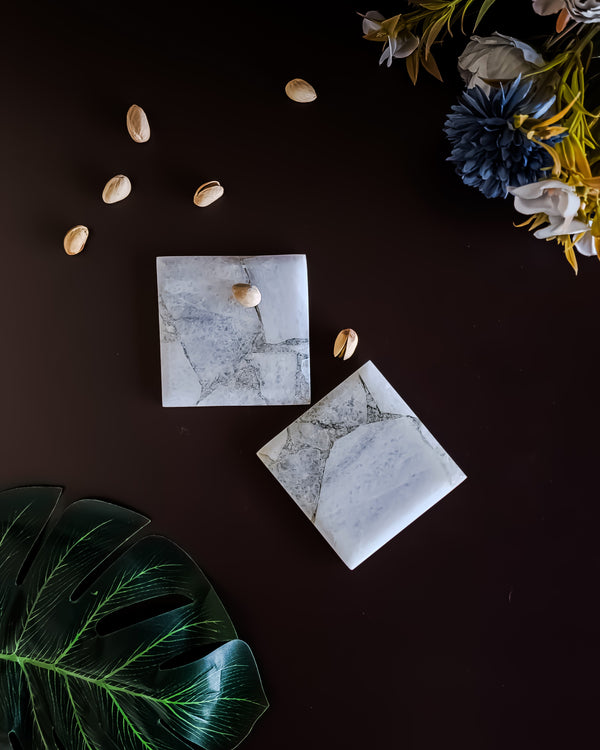 Quartz Coaster - Square ( Set Of 2 )
