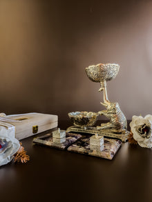 Amethyst Kesar Elaichi Luxe Set