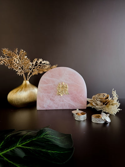 Ram Darbar Rose Quartz Decor
